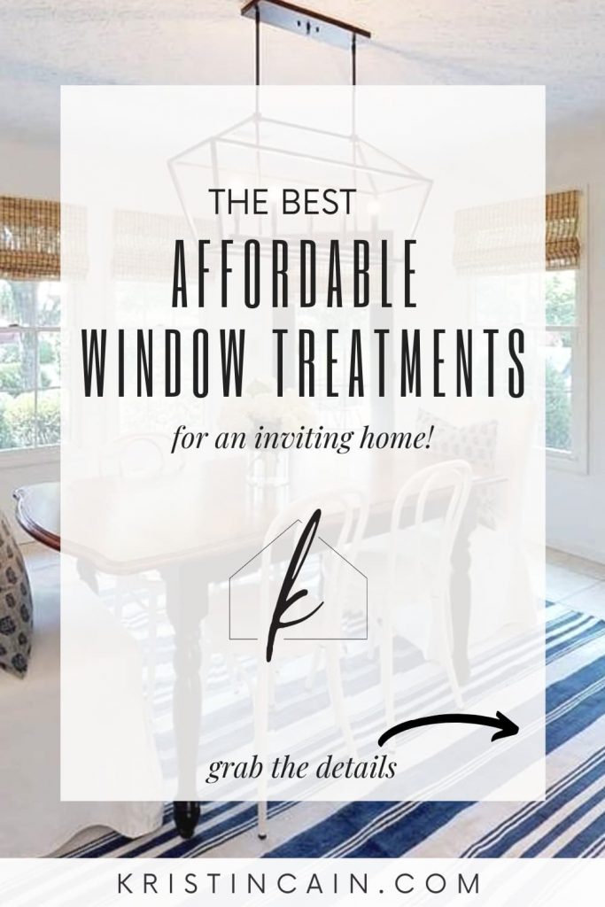 The Best Affordable Window Treatments For An Inviting Home 